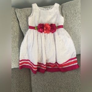 Sweetheart rose sleeveless dress size 5